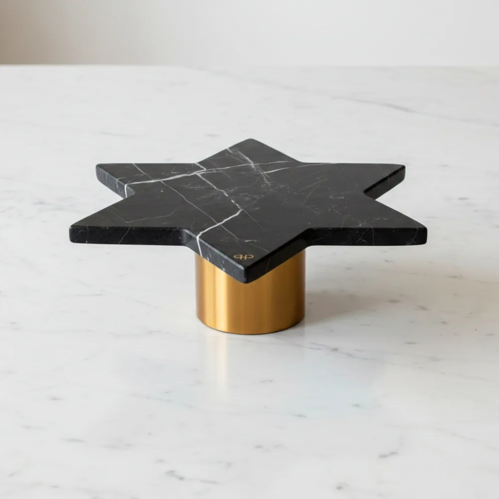 Boleira Estrela Nero Marquina - Imagem 5