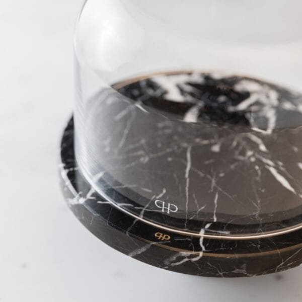 Boleira Petit Mármore Nero Marquina - Imagem 2