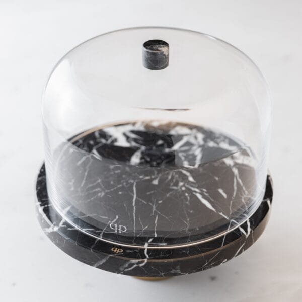 Boleira Petit Mármore Nero Marquina - Imagem 4