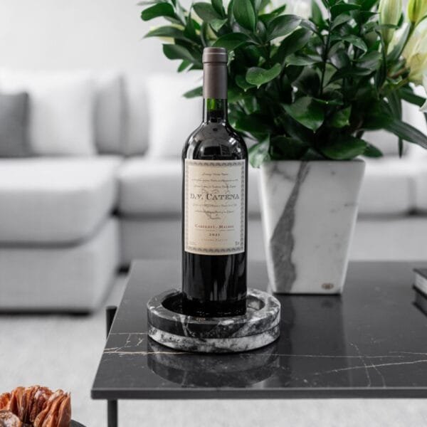 Porta Vinho de Mesa Nero Marquina