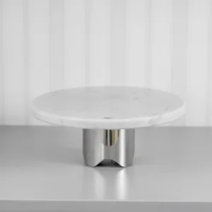 Boleira Bespoke Carrara com Base Silver