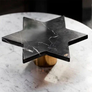 Boleira Estrela Nero Marquina