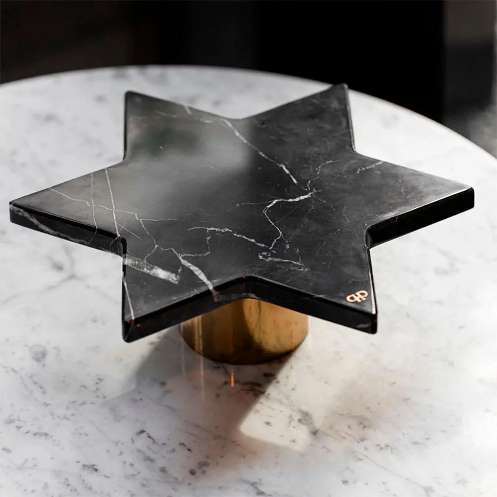 Boleira Estrela Nero Marquina