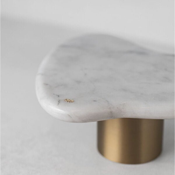 Boleira Le Iris - Mármore Carrara - Imagem 3