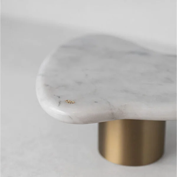 Boleira Le Iris - Mármore Carrara - Imagem 3