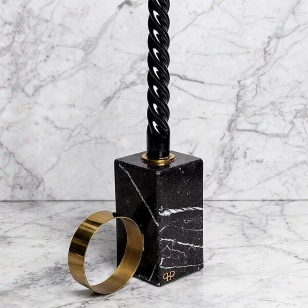 Castiçal Château Nero Marquina - Imagem 3