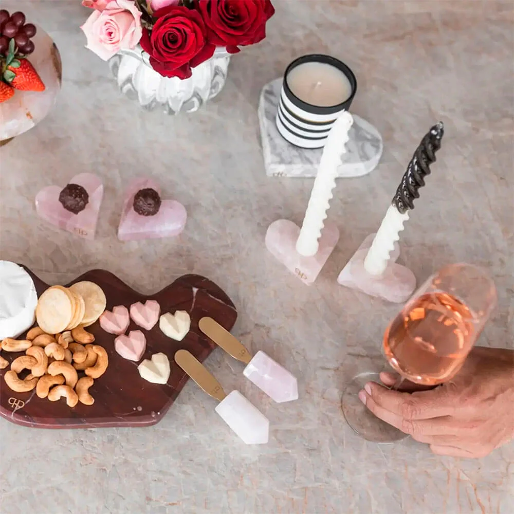 Castiçal Coração Ônix Allure - Imagem 4