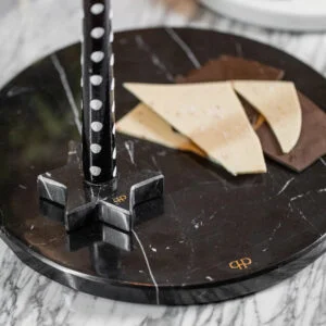Castiçal Estrela Nero Marquina