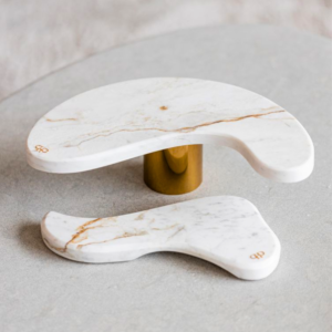 Escultura Curves Calacata Gold
