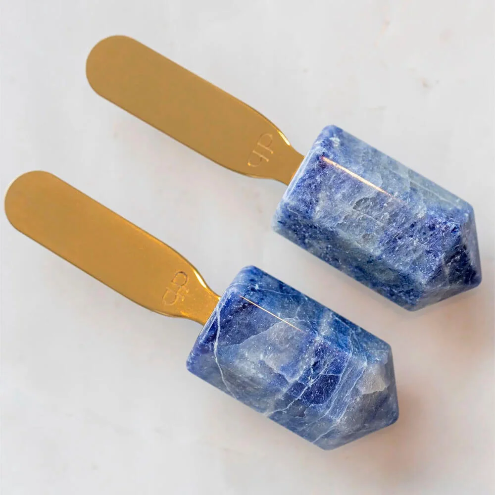 Espátulas Voler Gold - Quartzo Sodalita