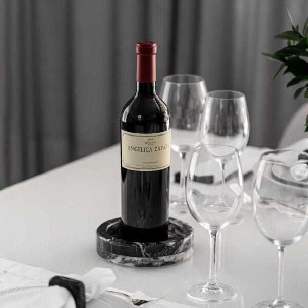 Porta Vinho de Mesa Nero Marquina