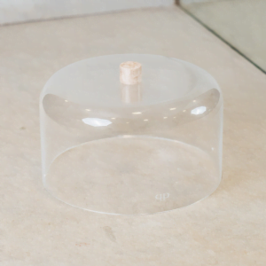 Cúpula para Boleira Petit com Puxador Travertino Polido
