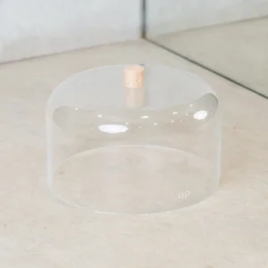 Cúpula para Boleira Petit com Puxador Travertino Romano Bruto