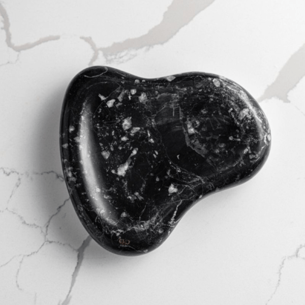 Adorno Le Iris Mármore Nero Marquina com Carrara - Imagem 5