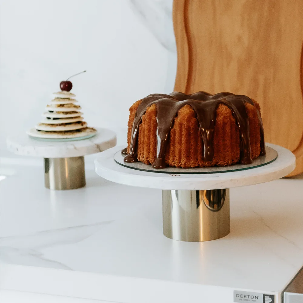 Boleira Alain Ducasse Calacata Gold - Imagem 4