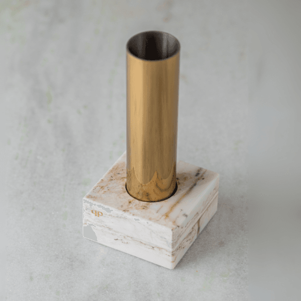 Vaso Solitário Calacata Gold - Imagem 2