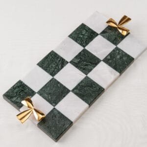 Bandeja Laço Quadriculada