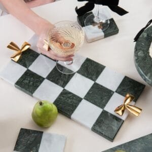 Bandeja Laço Quadriculada