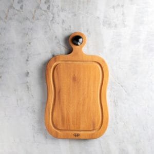 Tábua de Madeira Obsidiana Negra M