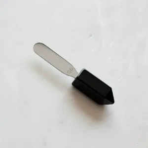 Espátula Voler Silver - Quartzo Obsidiana