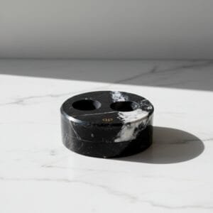 Porta Óleos Essenciais Nero Marquina - 2 Unidades