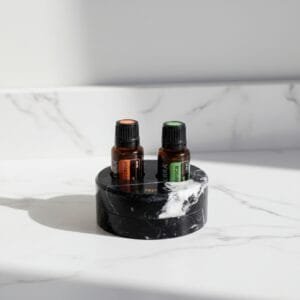 Porta Óleos Essenciais Nero Marquina - 2 Unidades