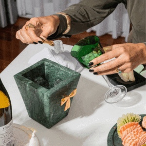 Balde de Gelo Verde Guatemala - Coleção Laços