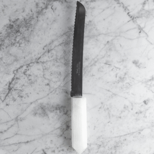 Faca para Pão Silver - Quartzo Branco