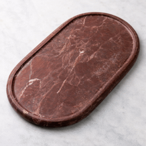 Bandeja Momentos Napoleão Bordeaux Oval