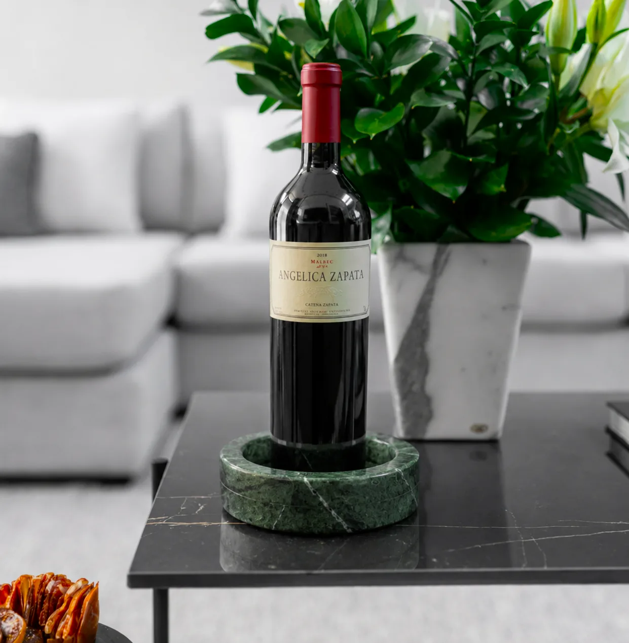Porta-Vinho de Mesa Verde Guatemala