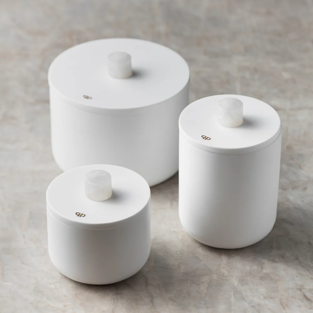 Pote Bespoke Corian White G - Imagem 8