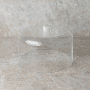 Cúpula P para Boleira Petit com Puxador Ônix Cristal
