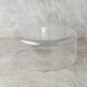 Cúpula G para Boleira com Puxador Ônix Cristal